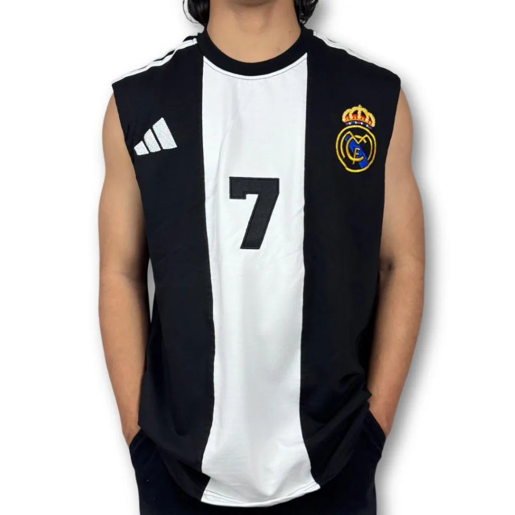 Men's Sleeveless Real Madrid football Club jersey