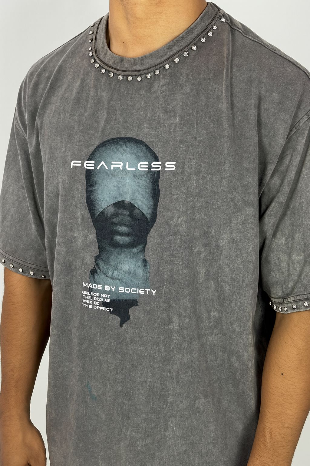 Fearless Oversized T-Shirt – Vintage Washed Edition