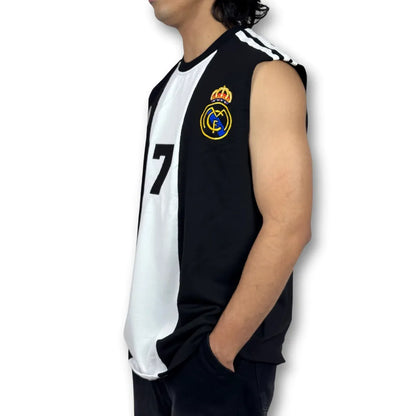 Men's Sleeveless Real Madrid football Club jersey