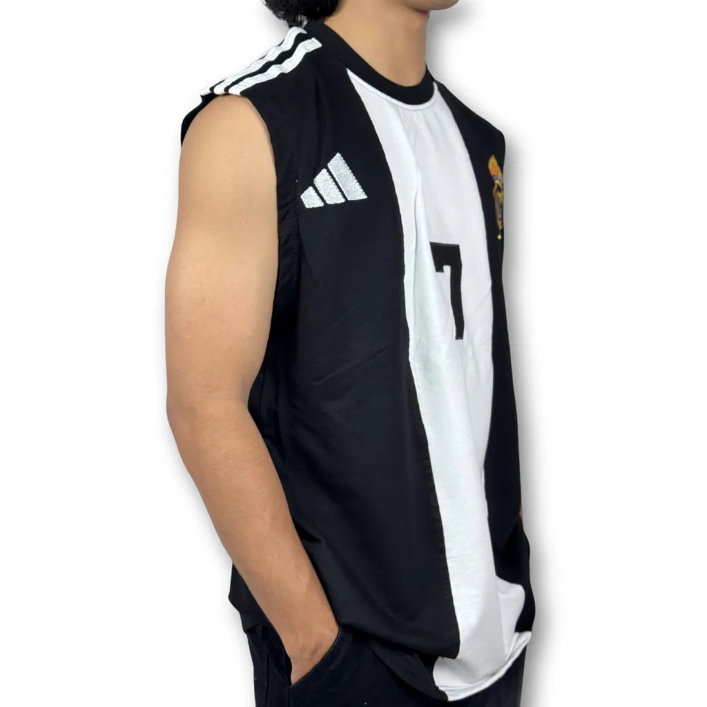 Men's Sleeveless Real Madrid football Club jersey