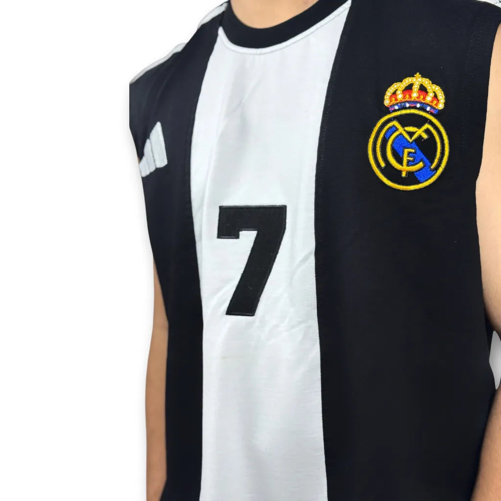 Men's Sleeveless Real Madrid football Club jersey