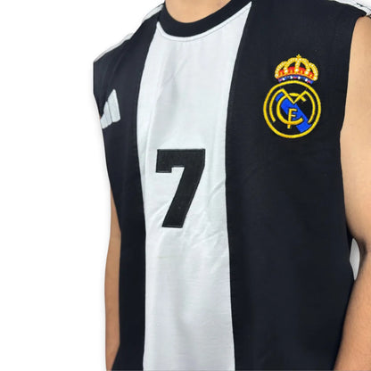 Men's Sleeveless Real Madrid football Club jersey