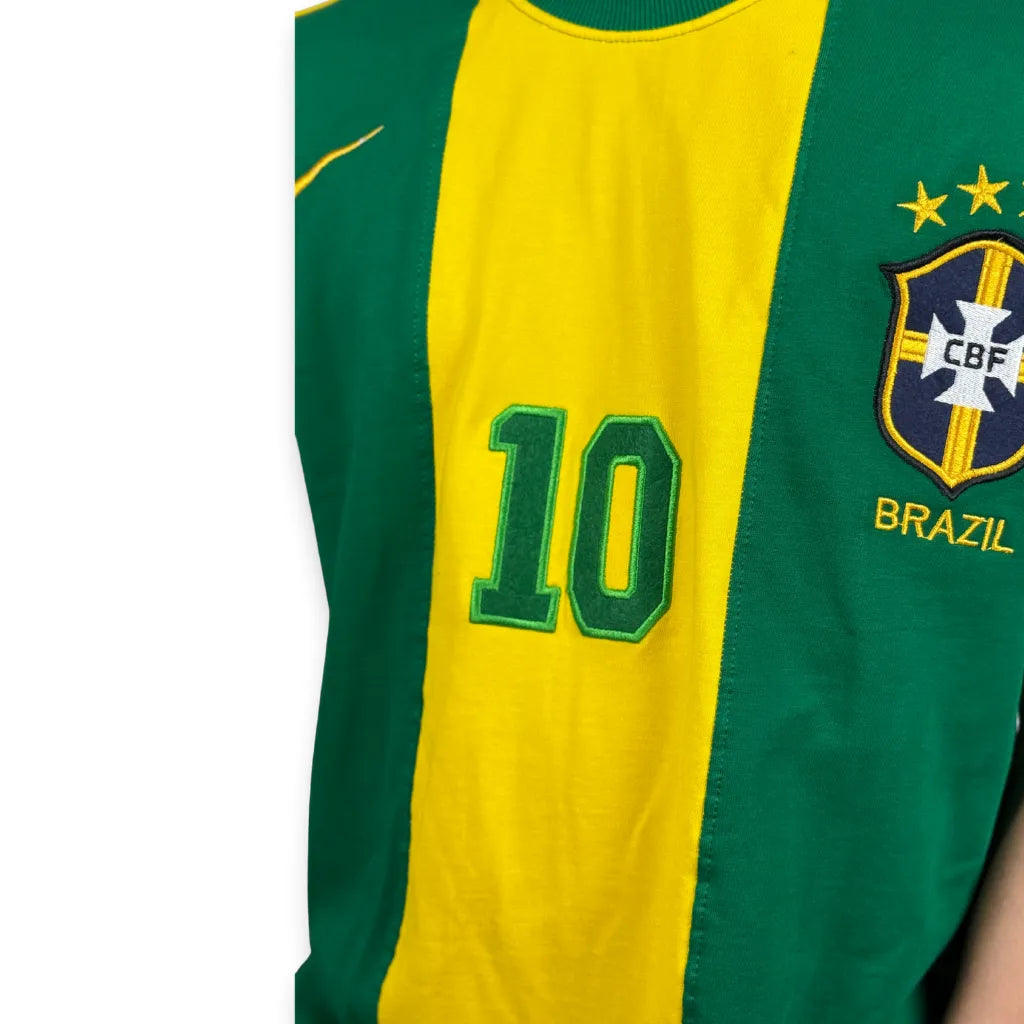 Men's Sleeveless Brazil national team soccer jersey