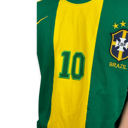 Men's Sleeveless Brazil national team soccer jersey