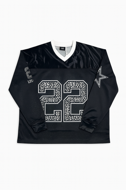 Midnight Panther 22 Oversized Long Sleeve Jersey – Streetwear