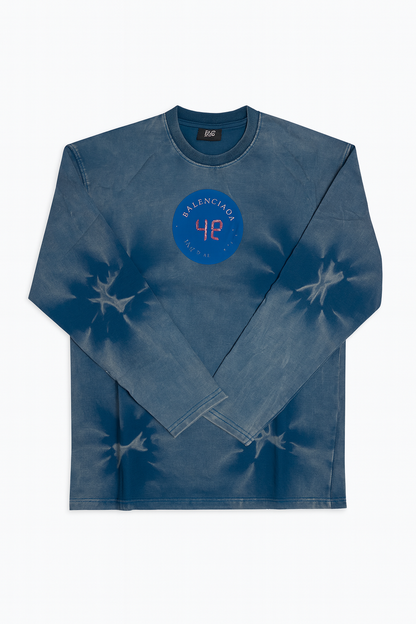 Blue Tie-Dye Full Sleeve unisex Sweatshirt