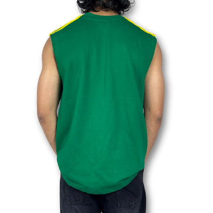 Men's Sleeveless Brazil national team soccer jersey