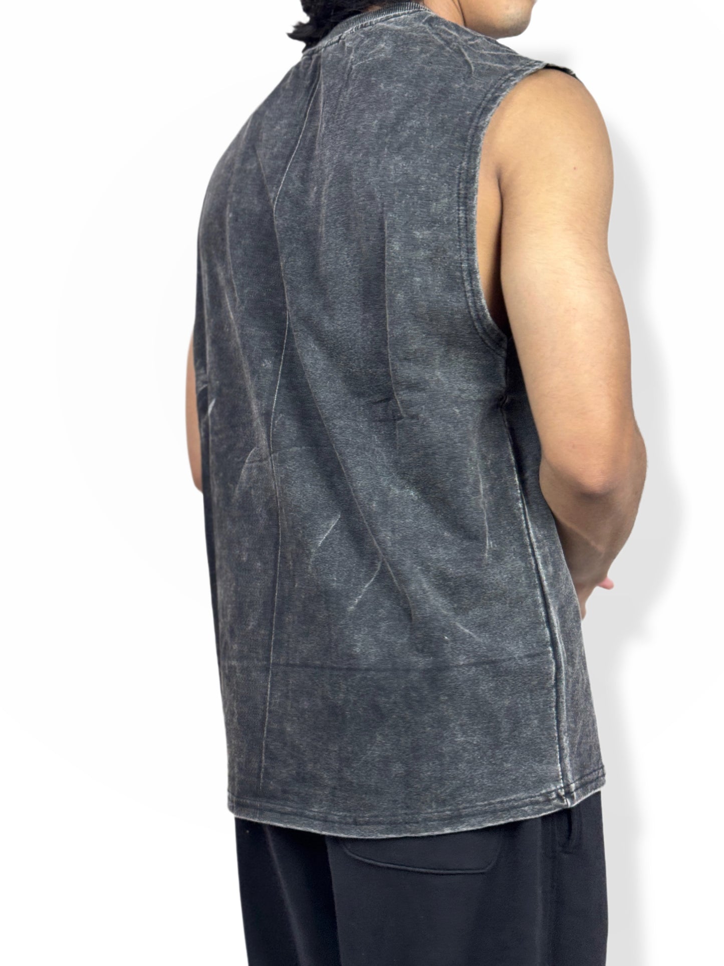 Vintage “Rocks Magazine” Sleeveless T-Shirt – Retro Washed Edition