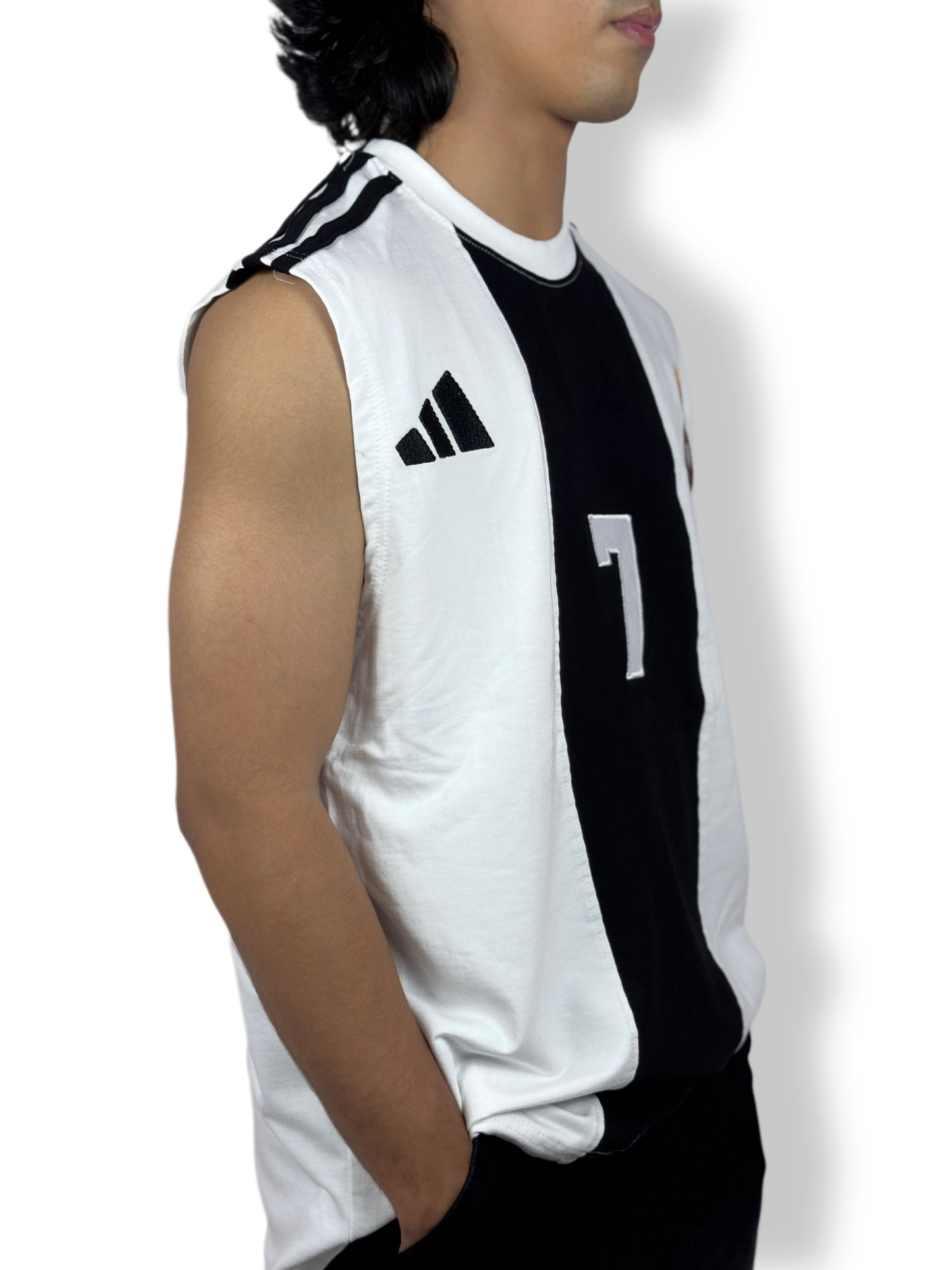 Sleeveless Real Madrid Football club jersey