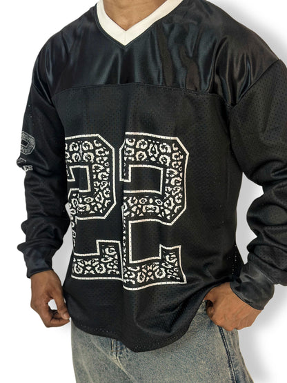Midnight Panther 22 Oversized Long Sleeve Jersey – Streetwear