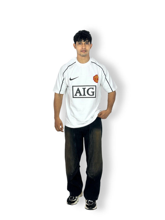 Manchester United White  away T-Shirt