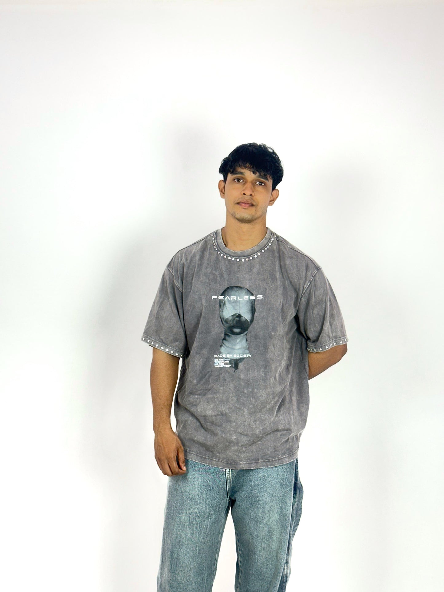 Fearless Oversized T-Shirt – Vintage Washed Edition