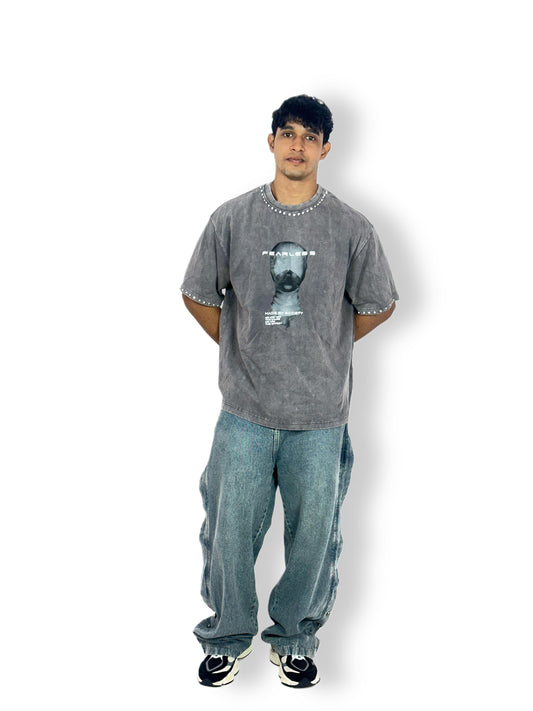 Fearless Oversized T-Shirt – Vintage Washed Edition